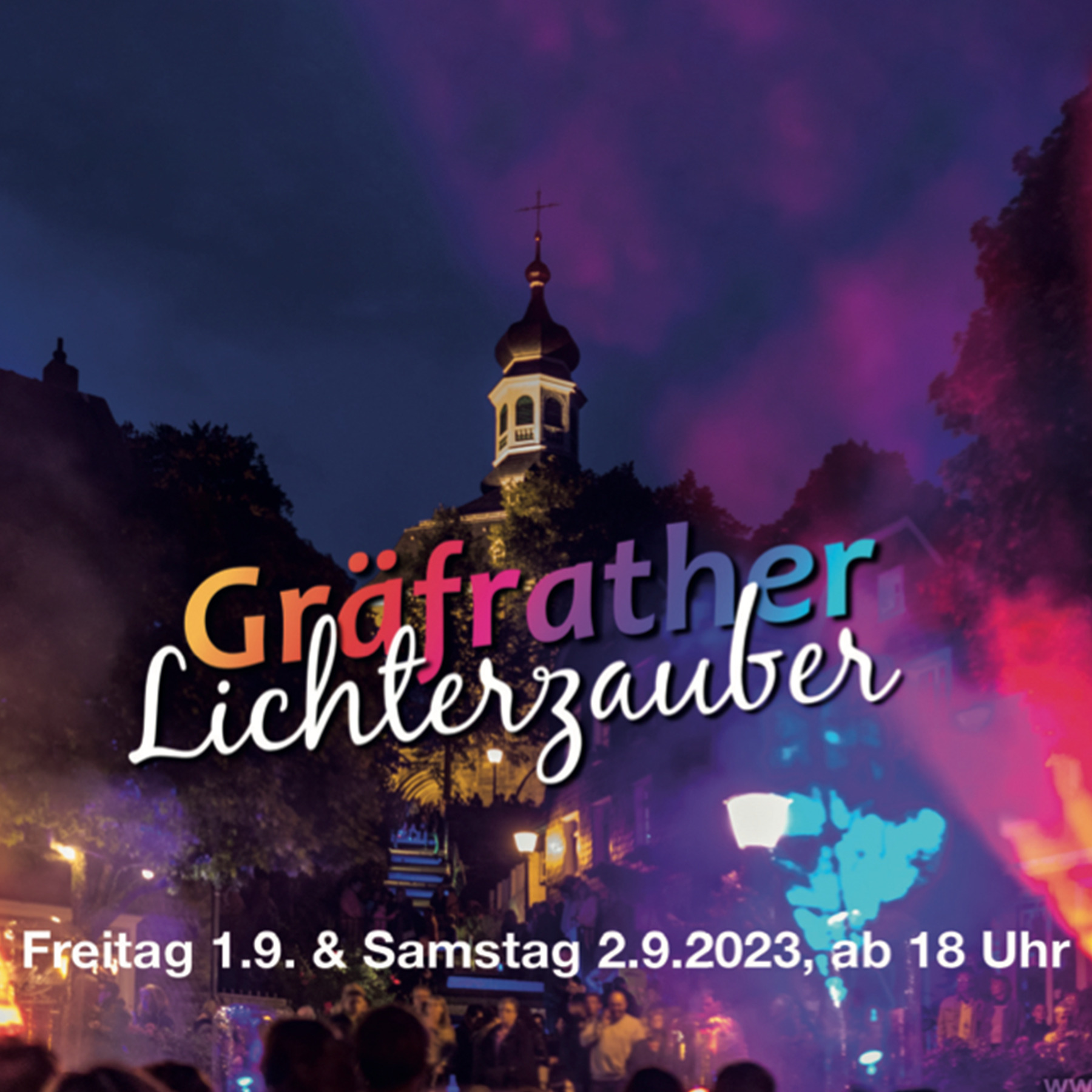 Lichterzauber in Solingen Gräfrath